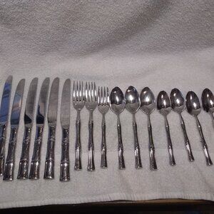 16 Piece Various Pieces Fortessa Flatware 18/10 Excellent Vintage Condition